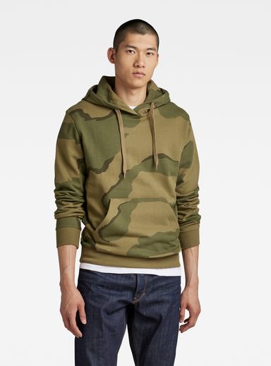 Desert Camo Hoodie | マルチカラー | G-Star RAW® JP